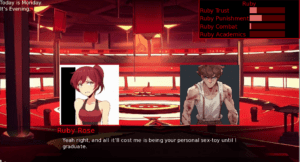 RubyRed Trainer: A BDSM RWBY Parody Trainer 4